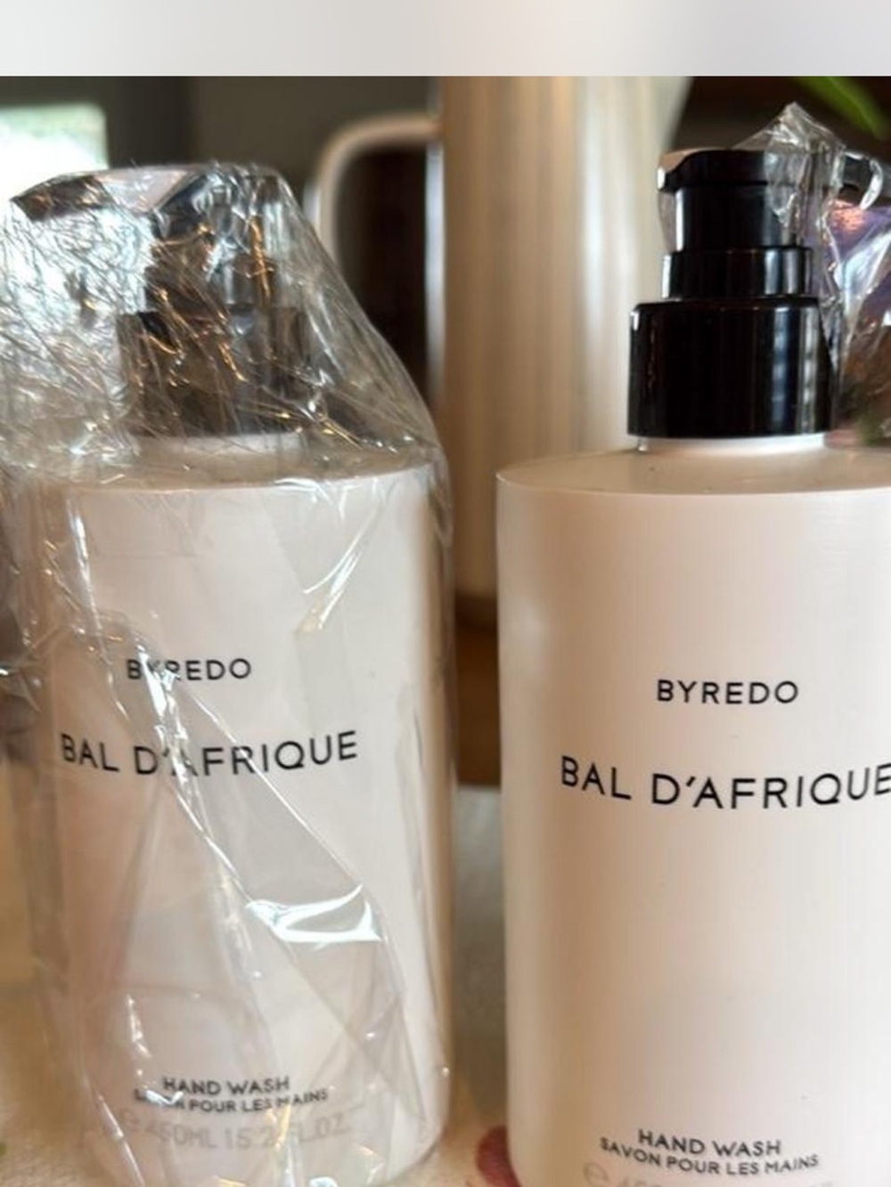 Byredo Bal D'Afrique Hand Wash — Cream & Black Pump